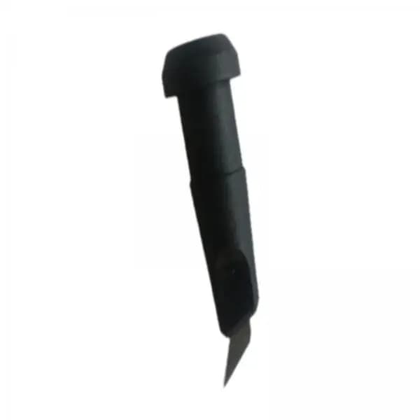 Punta in Gomma per Bastone da Trekking 8cm, Accessori per Arrampicata, Sci e Attrezzatura per Avventure all'Aperto