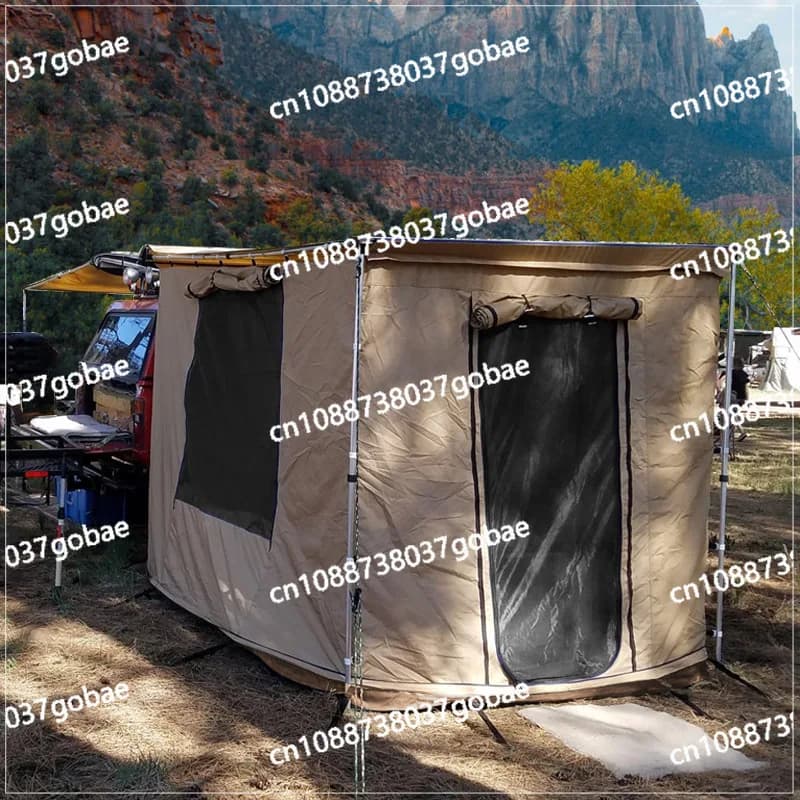 Self-Driving Tour Car Side Shelter with Car Canopy Awning Car Side Tent House Outdoor Camping