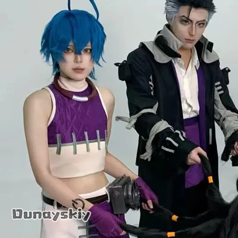 Japanese Anime Gachiakuta Character Cthoni Cosplay Suit Complete Dark Fantasy Outfit For Cos Exhibition Masquerade Party Portrai