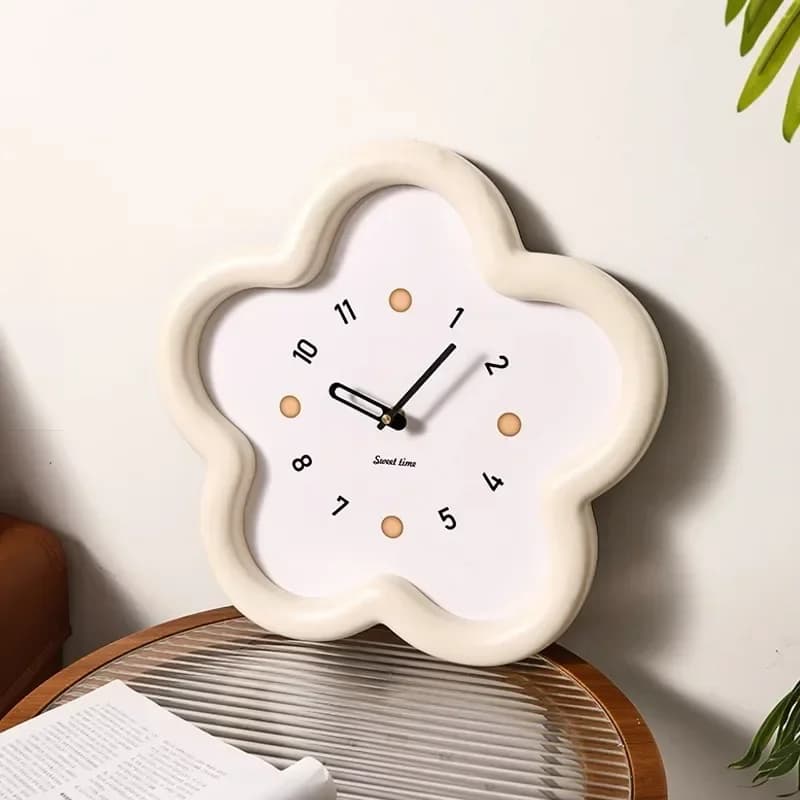 % un orologio da parete dal design silenzioso Orologio da parete alimentato a batteria Soggiorno Decorazione domestica moderna Ornamenti artistici Orologio da cucina per parete