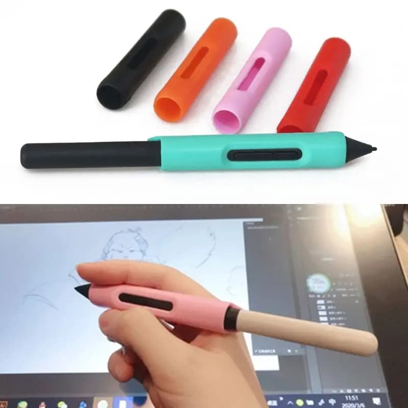Per Wacom LP-180-0S LP-190-2K LP-1100-4K Tablet Portapenne per custodia Presa Penna Grip Accessori in silicone migliore vendita