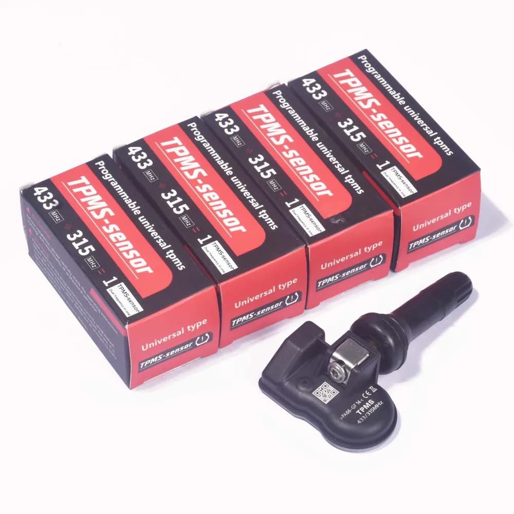 Sensori TPMS programmabili 433 MHz + 315 MHz Allarme pressione pneumatici per MX TS501 TS508 TS601 TS608 ITS600E MK808TS MK808S-TS MP808TS