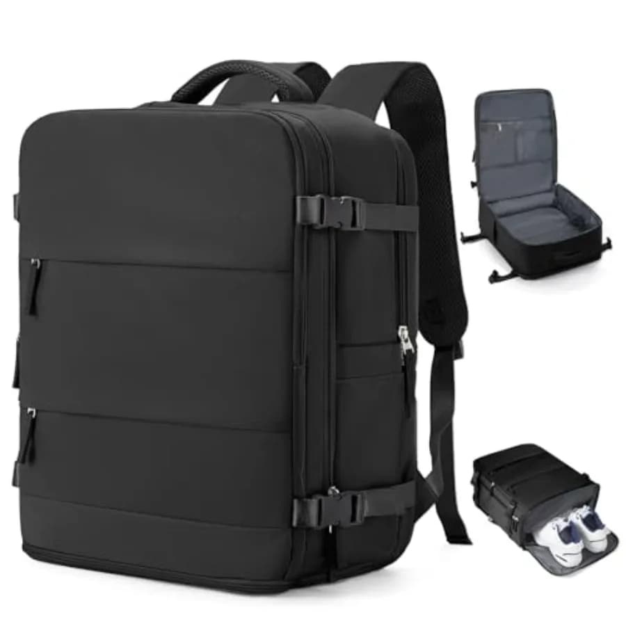 Zaino da viaggio grande, bagaglio a mano per donna e uomo, impermeabile, zaino da palestra con scomparto per laptop, mochila de viaje, per insegnanti e uso personale