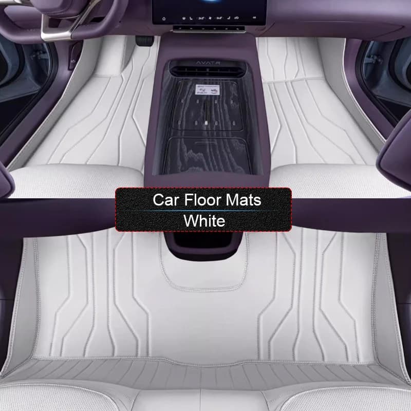 Custom Leather Car Protective Mat for AVATR 12 2024-present Luxury Waterproof Car Floor Accessories
