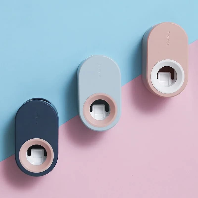 Porta dentifricio Spremi dentifricio automatico Pasta forte senza marcatura Dentifricio Spremitura porta spazzolino magico
