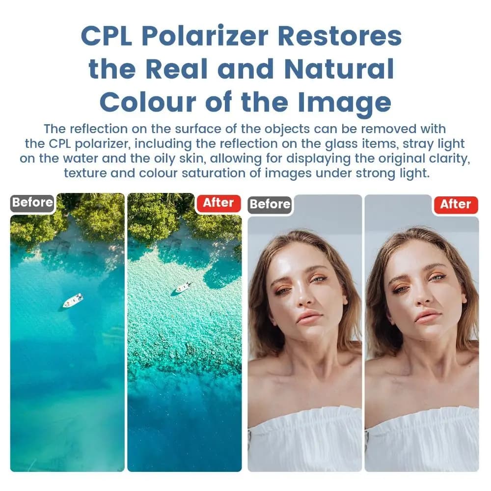 Filtri per Obiettivi Impermeabili CPL UV ND 8 16 32 64 Set di Filtri ND in Vetro Ottico Protettivo per Fotocamere d'Azione Insta360 Ace Pro 2