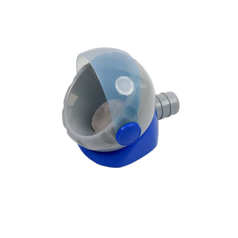 Flexible vacuum cleaner with portable table suction base for dental dust extraction for qualified jobs