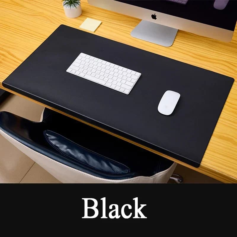 Large Foldable Mouse Mat, Elbow Protection, Wrist Protection, Mouse Mat, PU Office Desk Mat, Laptop Desk Mat