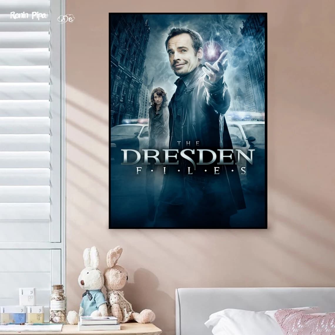 The Dresden Files Classic Movie Poster Artistic print on canvas Painting mural images Living room Decorations for the house (Unframed)