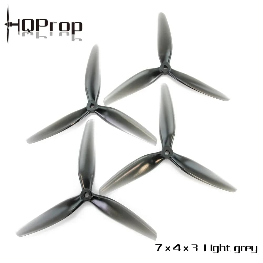 10 pairs HQProp 7X4X3 7040 3 blade propeller 7 inch CW/CCW Poly Carbonate for RC FPV Drone