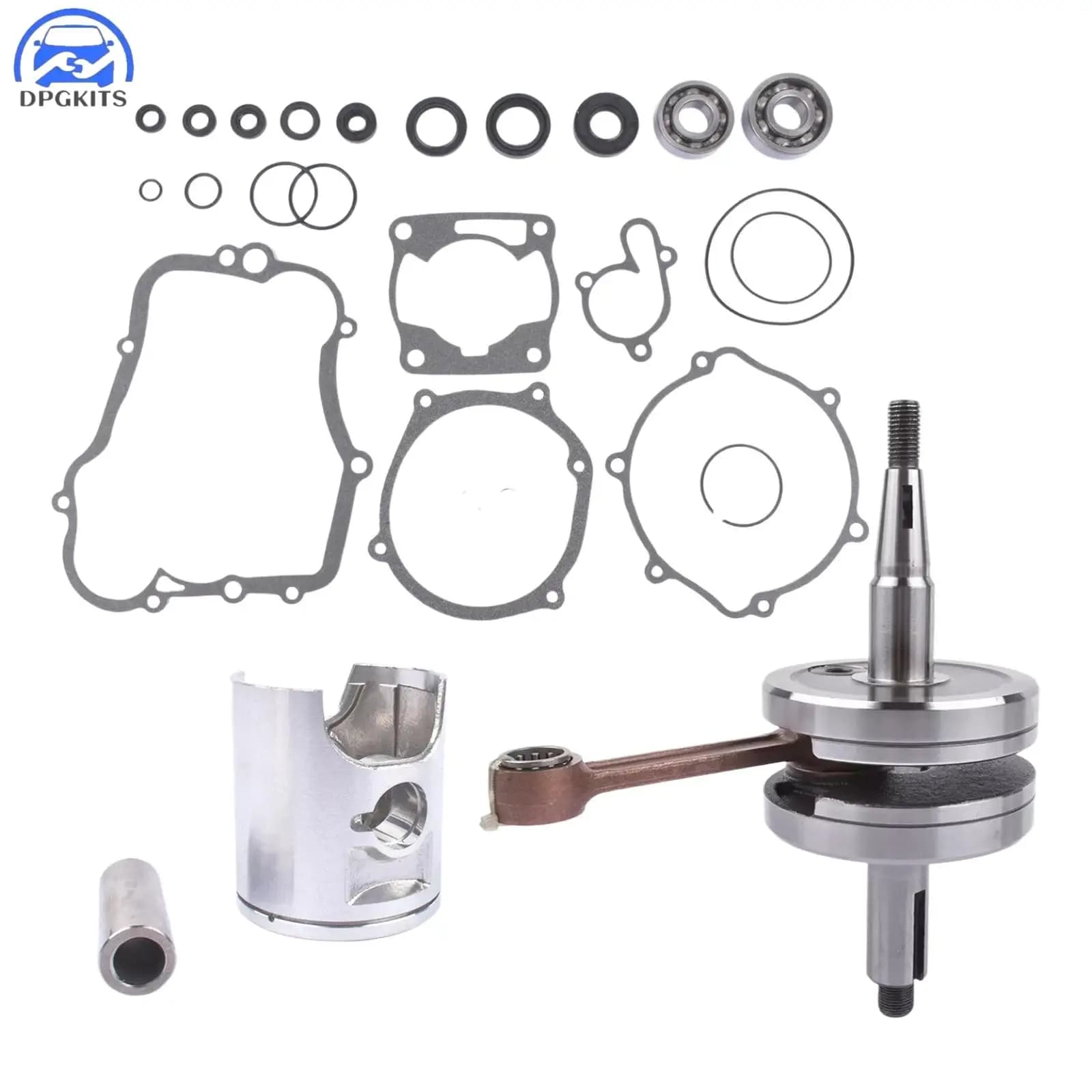 DPGKITS 1 Set Crankshaft Gaskets Seals Bottom End Rebuild Kit For 2002-2014 Yamaha YZ85 Part Number CBK0076 805M04750 646M04700