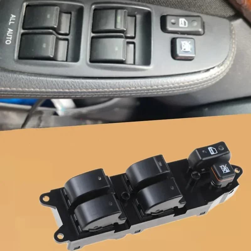 Pulsante interruttore alzacristallo elettrico LHD per Toyota Avensis Corolla 2002-2008 8482005100 84802-05210 8482002100 84820-0F030