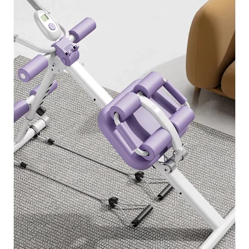 Attrezzo Fitness Regolabile per Palestra Domestica, Popolare Allenatore Addominale Pieghevole per Esercizi Core e Crunching, Ideale per Uso Domestico