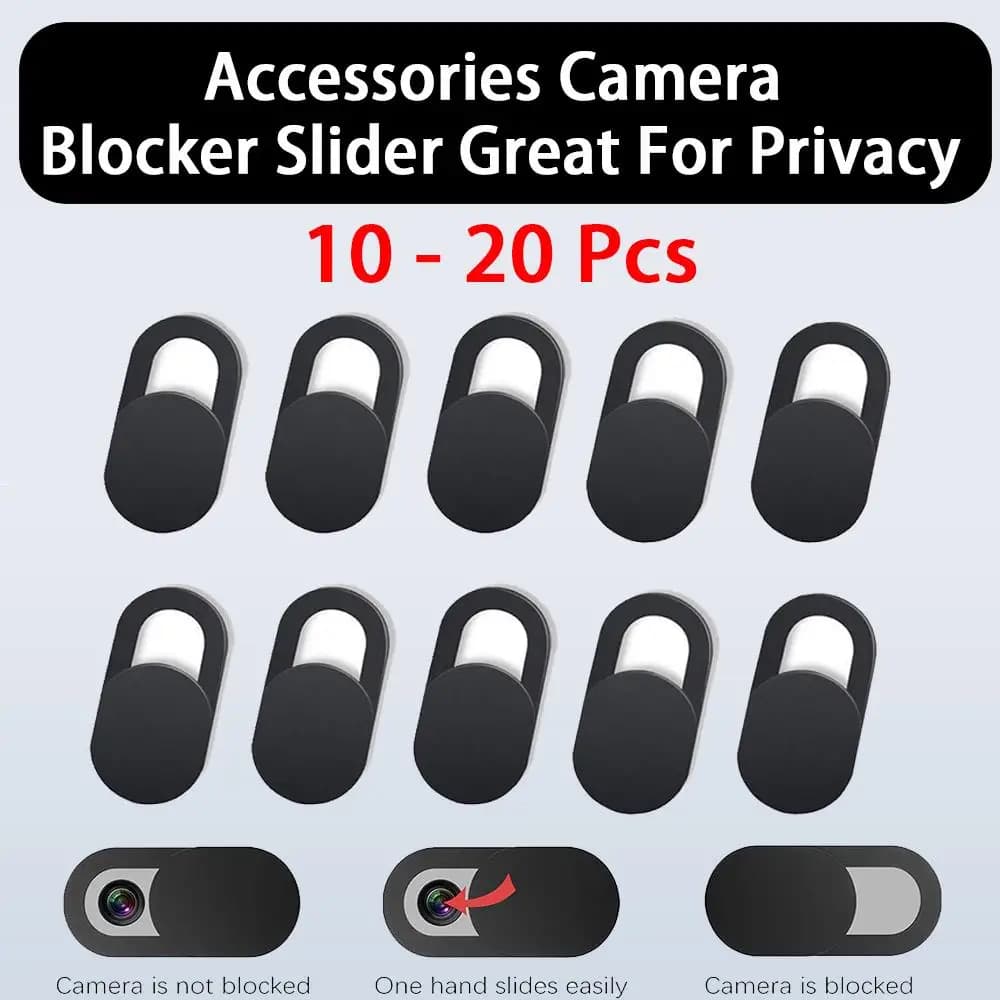 10/20CS Phone Lens Sliding Webcam Laptop Camera Cover Slider HAO Phone Antispy For iPad PC Macbook Tablet Lenses Privacy Sticker