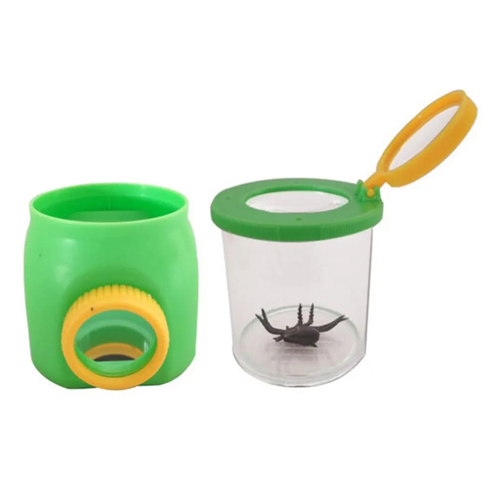 Otturatore per insetti con lente d'ingrandimento, contenitore per la cattura di insetti, strumento per la raccolta di insetti, kit scientifico