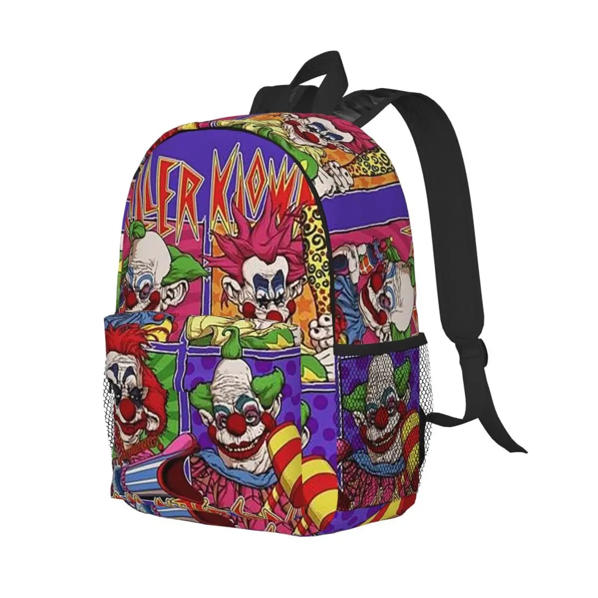 Killer Klowns From Outer Space Zaino Studente Ragazzi Ragazze BookBag Borsa da scuola per bambini Borse a tracolla per laptop per uomo Donna