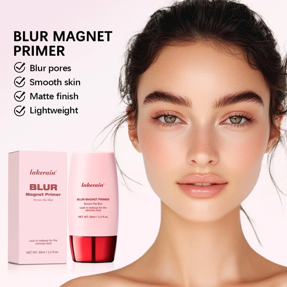 Primer Blur Magnet 35ml, Finitura Opaca, Idratante, Uniforma il Tono della Pelle, Base Trucco, Controllo Efficace dell'Olio, Primer Cosmetico per una Finitura Perfetta