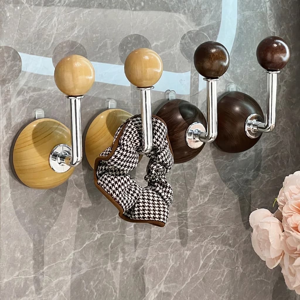 Gancio a ventosa a forma di L senza foratura, gancio resistente riutilizzabile senza tracce per accessori da bagno, impermeabile, per la conservazione domestica