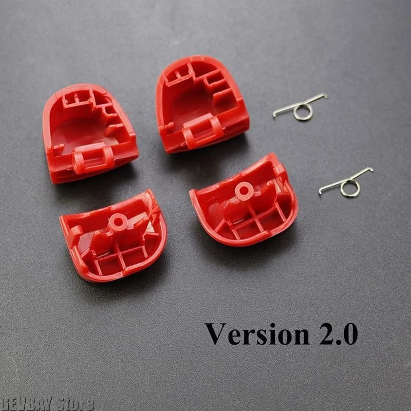 For PS5 V2.0 BDM‑020 Controller Color Button Set R1 L1 R2 L2 With Spring DIY Repair Replacement Accessories