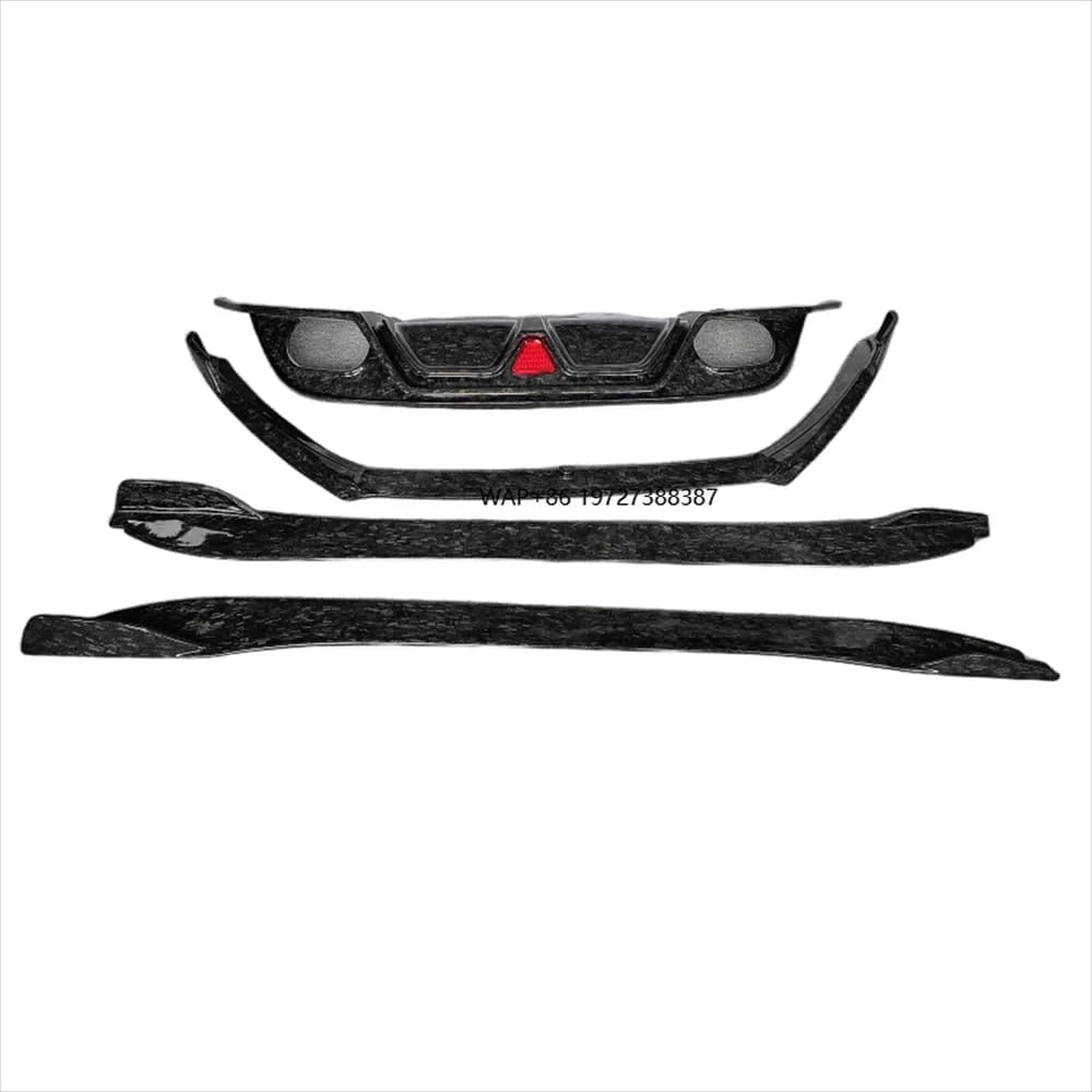 High Quality Forged Carbon Fiber Front Bumper Lip Skirt Rear Diffuser Body Kit for 2013-2019 F-type Body Kit
