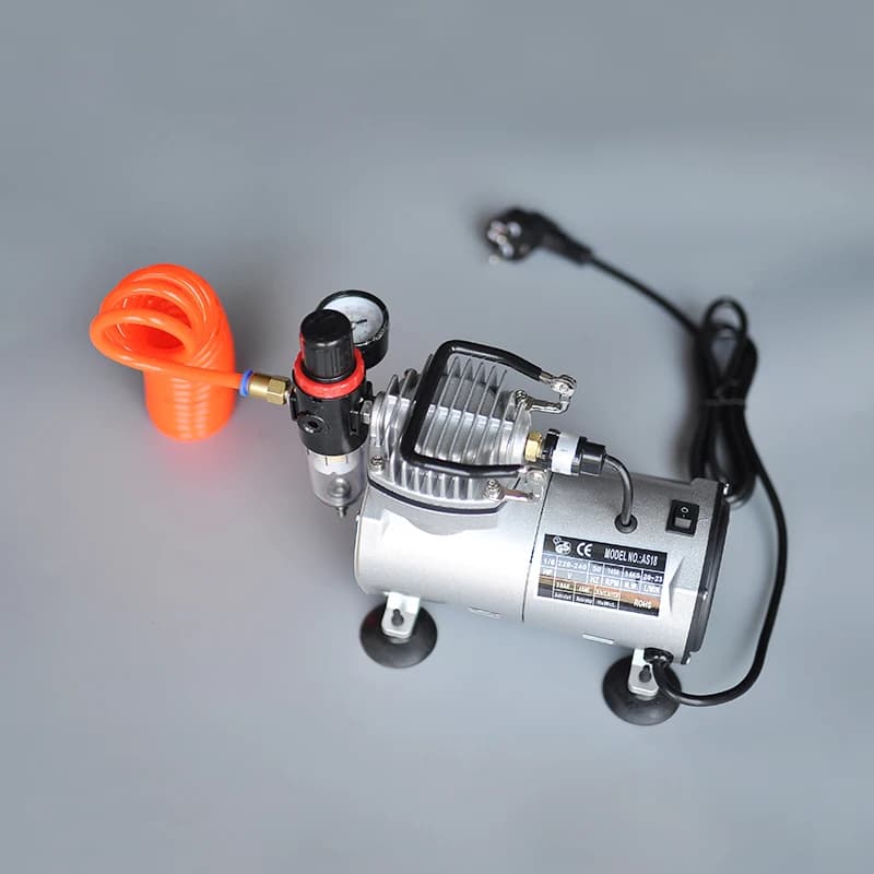 AS18 Pompa d'aria Luce portatile Mini compressore d'aria Gonfiatore per pneumatici Compressore per auto Pompa per pneumatici per auto Compressore d'aria Pompa Udara