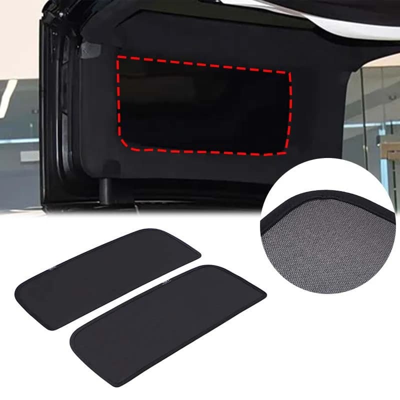 Tendina Parasole Pieghevole a Rete a Forma di Ala di Falco per Tetto Apribile, Copertura Anti-UV per Tetto, Accessori Auto per Tesla Model X 2015-2025