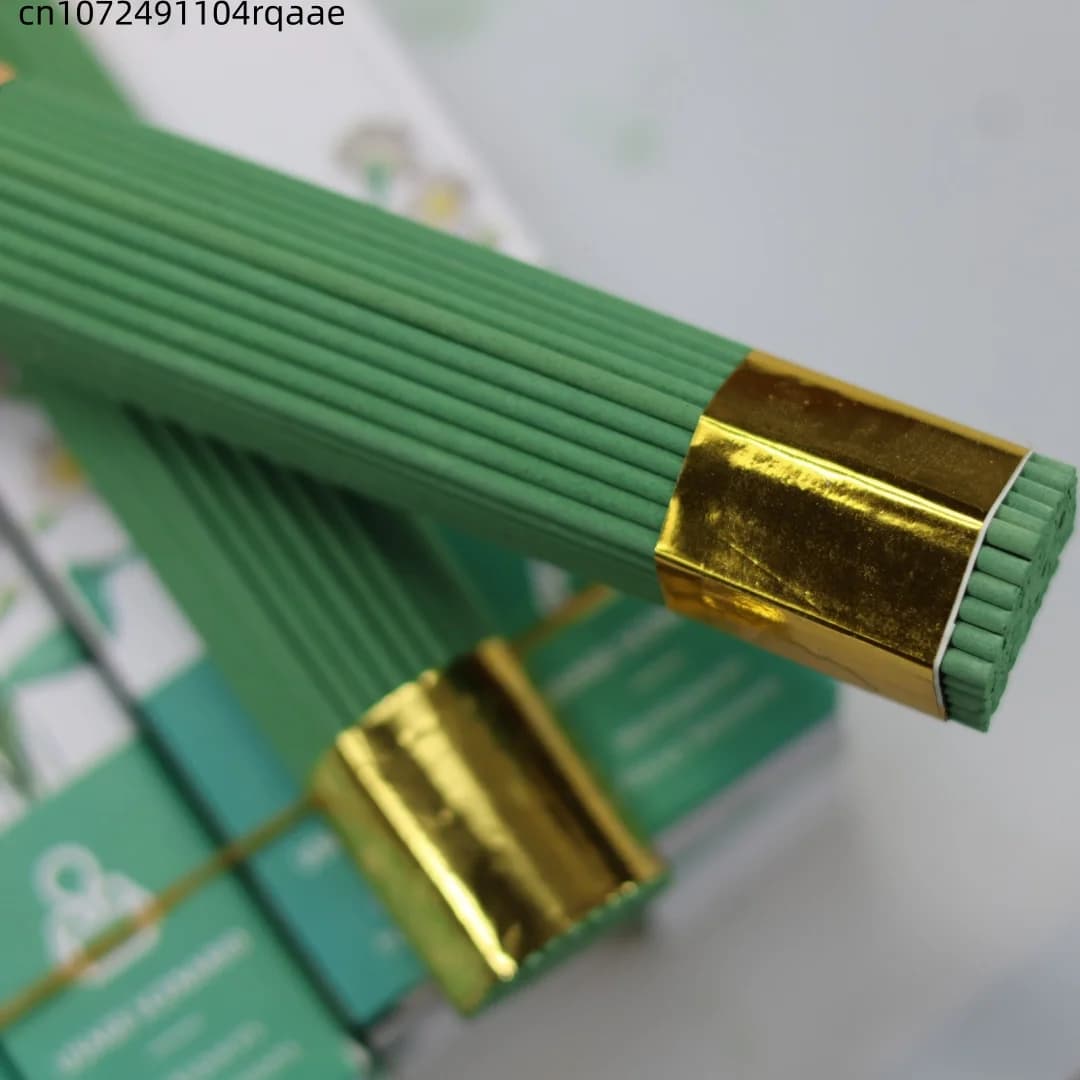 91 pezzi/scatola Incenso Tibetano Naturale al Sandalo Bastoncini Profumati per Yoga, Meditazione, Relax e Atmosfera Aromatica per la Casa