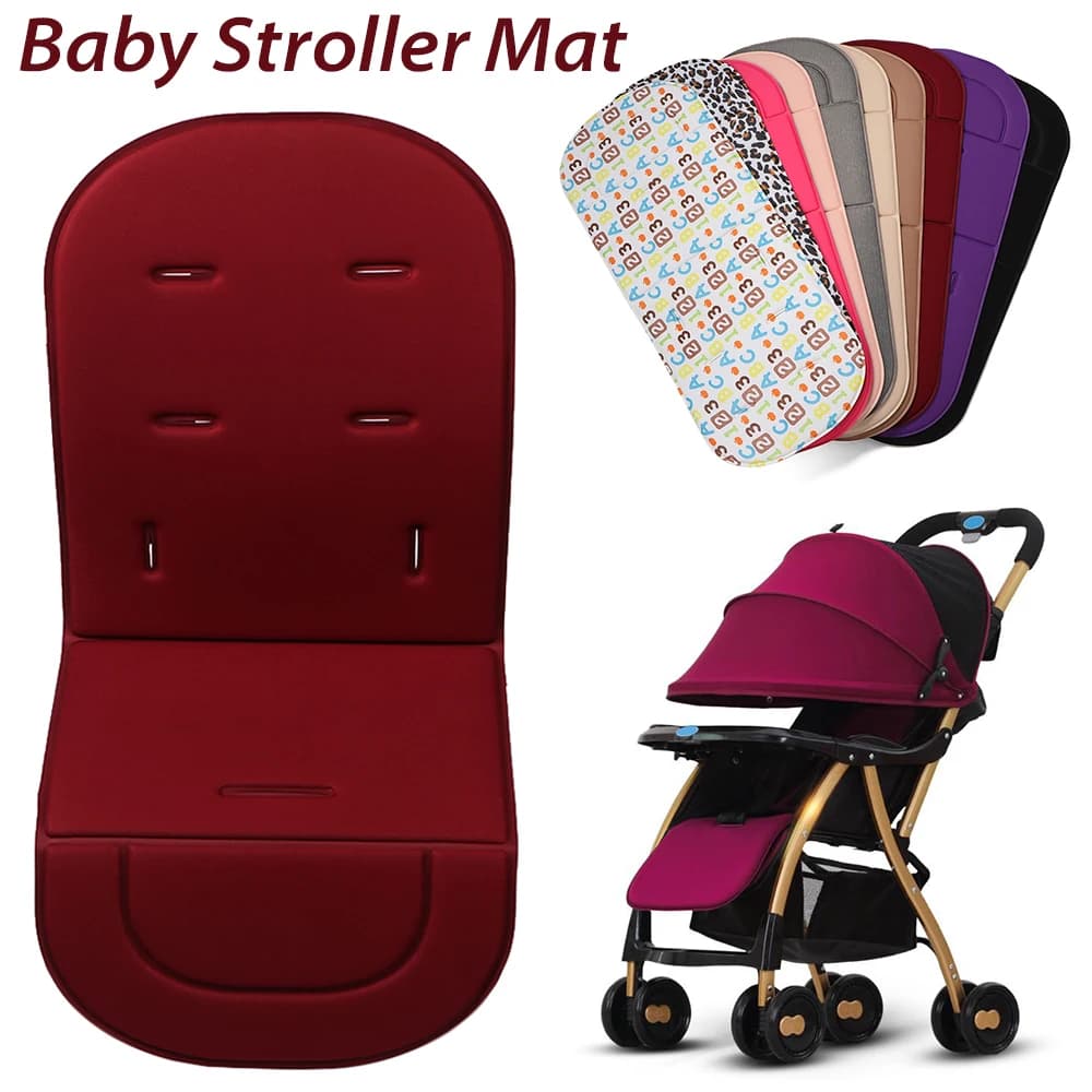 Comodo cuscino per passeggino per bambini, accessori per passeggino, cuscino morbido per seggiolino, quattro stagioni, per neonati e bambini piccoli