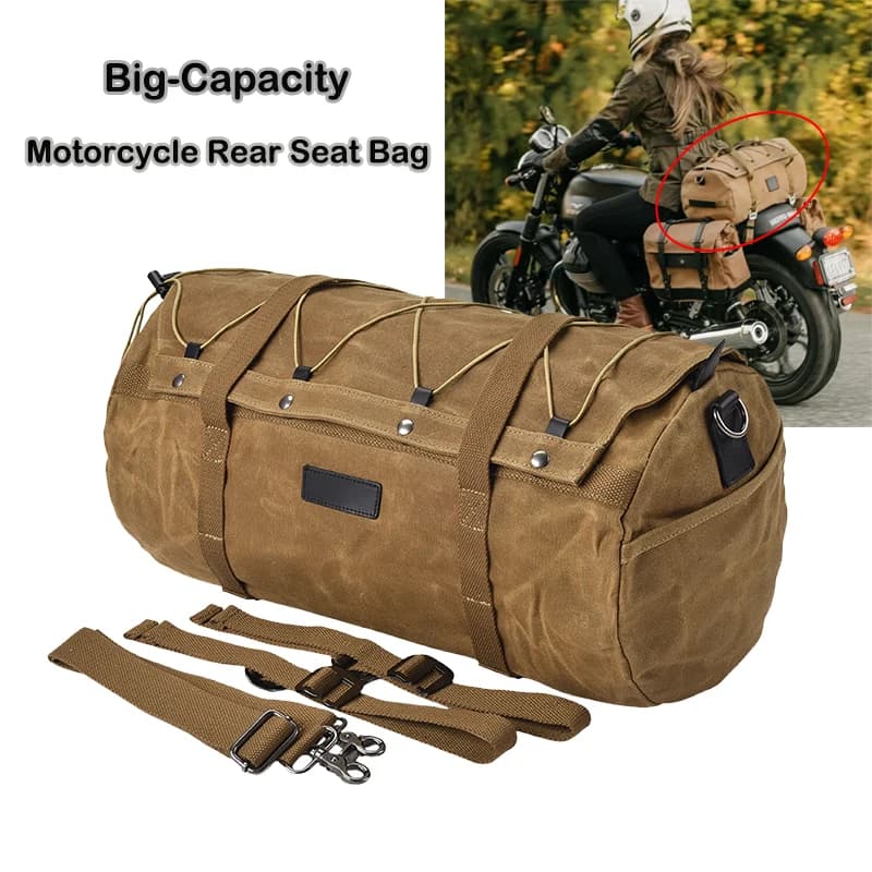 Borsa portapacchi posteriore per moto per BMW/Yamaha/Honda/Harley Touring Borsa da viaggio universale impermeabile per ciclismo