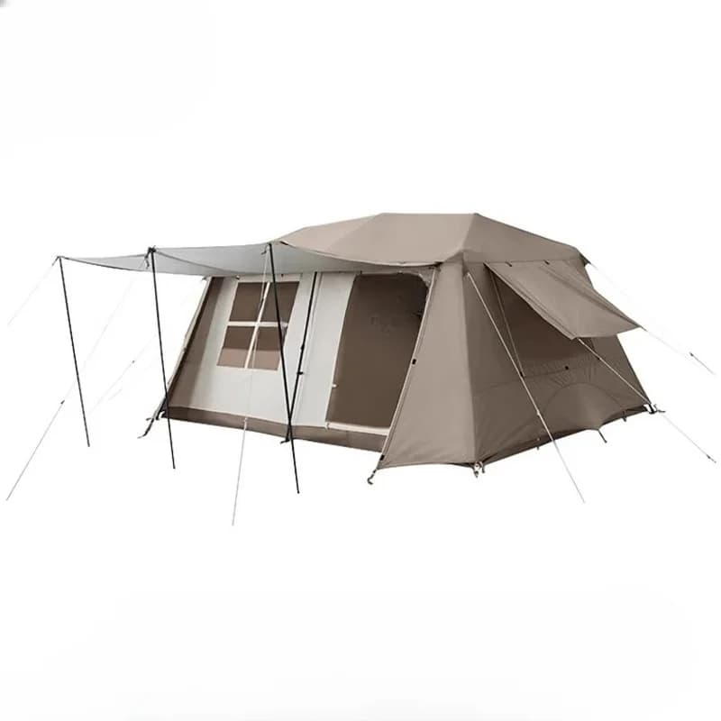 Tenda da campeggio esterna Tenda da tetto Tenda automatica Tenda da due camere da letto Una soggiorno Tenda da esterno senza edifici