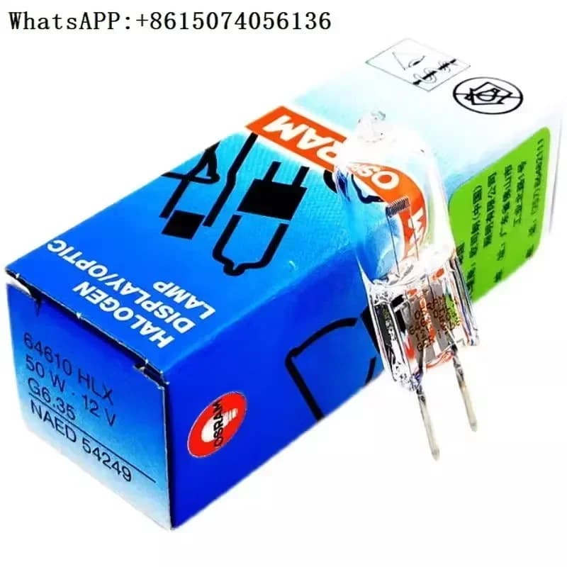 Lampadina a fessura per microscopio originale HLX 64610 12V50W 12V 50W