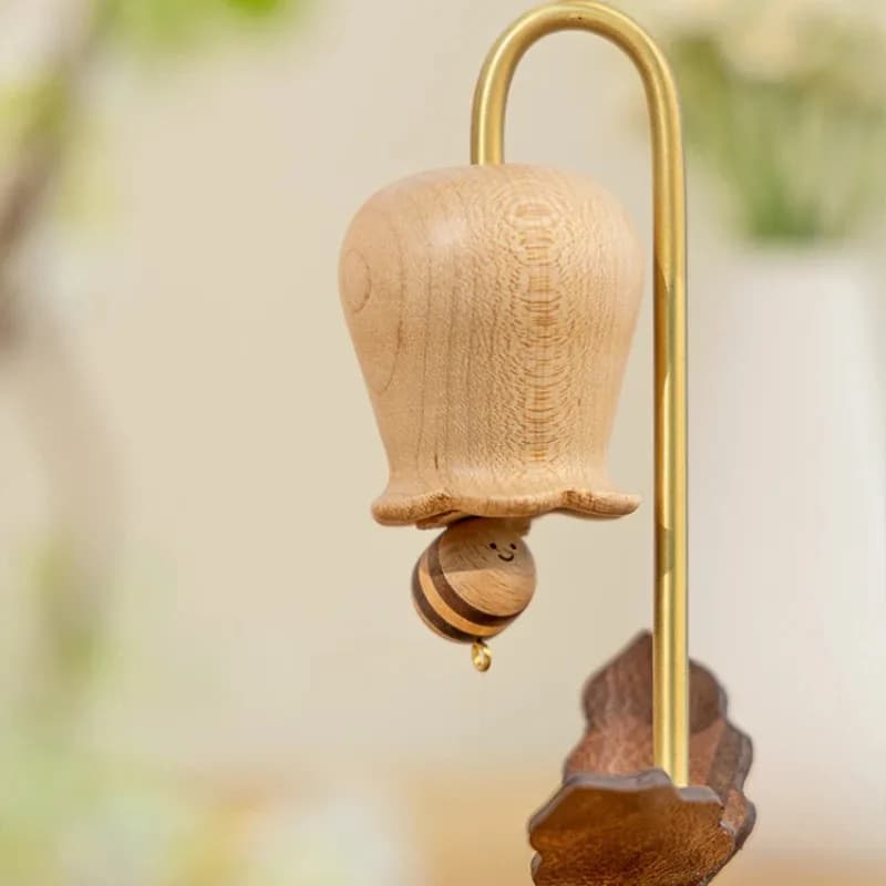 Lily and Little Bee/Chuangmu Workshop Diffuse Wooden Mood Stable Desktop Decoration
