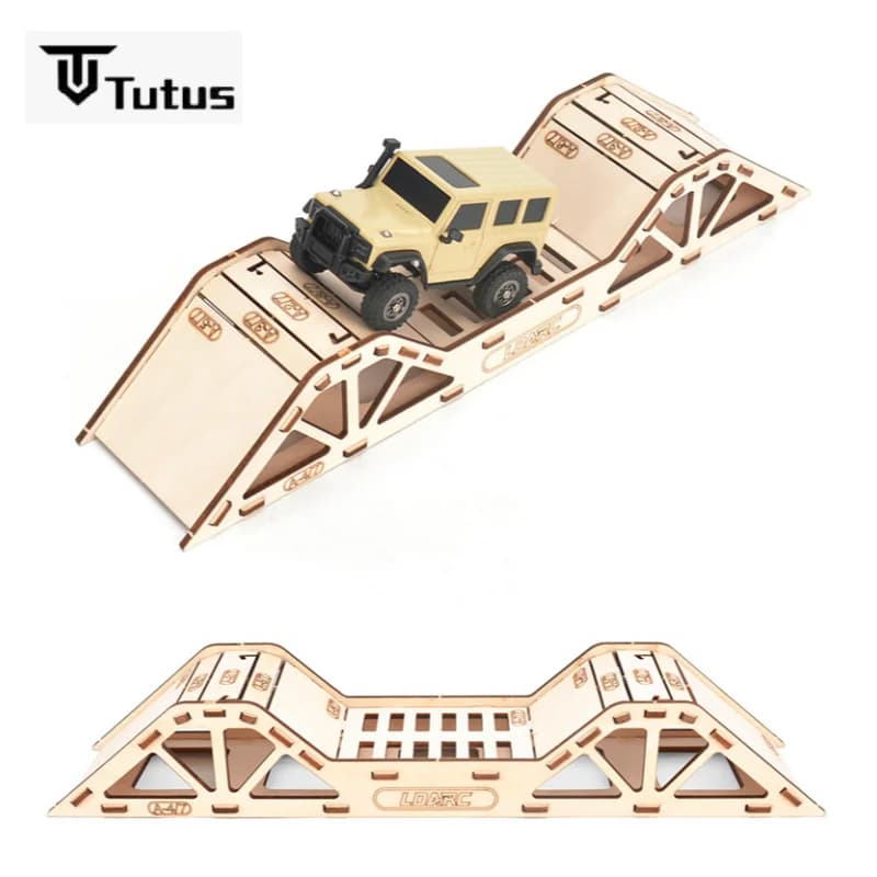 Modellino RC 1/43 per Auto Crawler, Mini Percorso a Ostacoli Fuoristrada, Simulazione Desktop, Scena di Terreno, Campo da Corsa Fai-da-te, Decorazione Giocattolo