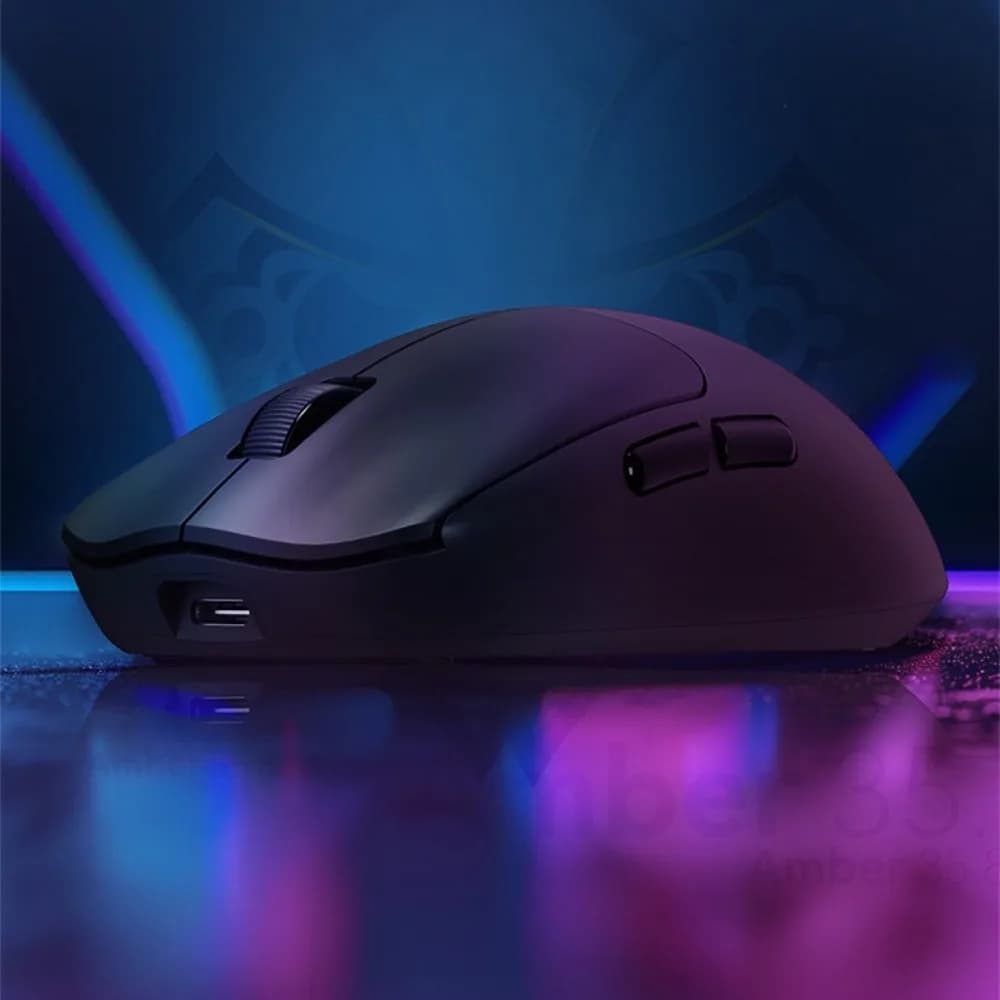 Mouse from Gaming IYX Amber 35.8 Dual-Mode PAW3395 Wireless in Low Latitude, Lightweight, Custom 8K, Ergonomic, Gaming Accessories, Gift