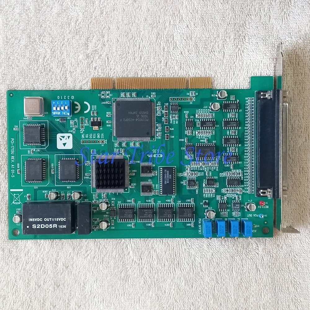 Scheda di acquisizione PCI-1715U 500K 12 bit a 32 canali con ingresso analogico isolato