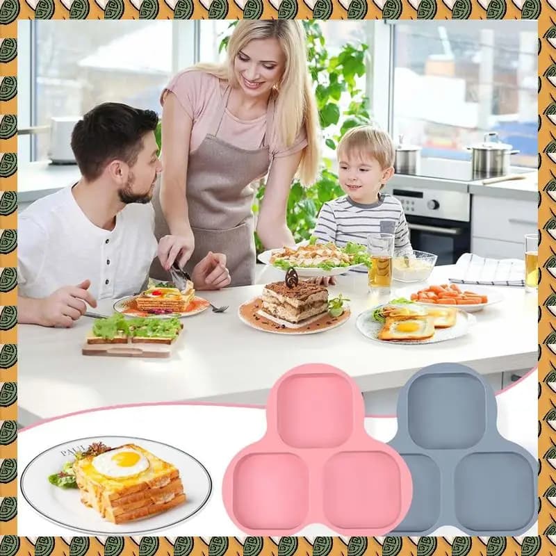 A77I 2 pezzi friggitrice ad aria in silicone padella per uova riutilizzabile friggitrice ad aria stampo per uova accessori per friggitrice ad aria