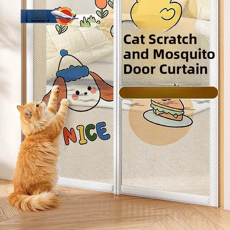2026 New Anti- Door Curtain Bedroom Zipper Window Screen Door Barrier Isolation Tool Mosquito Proof Dust Proof Wind Proof