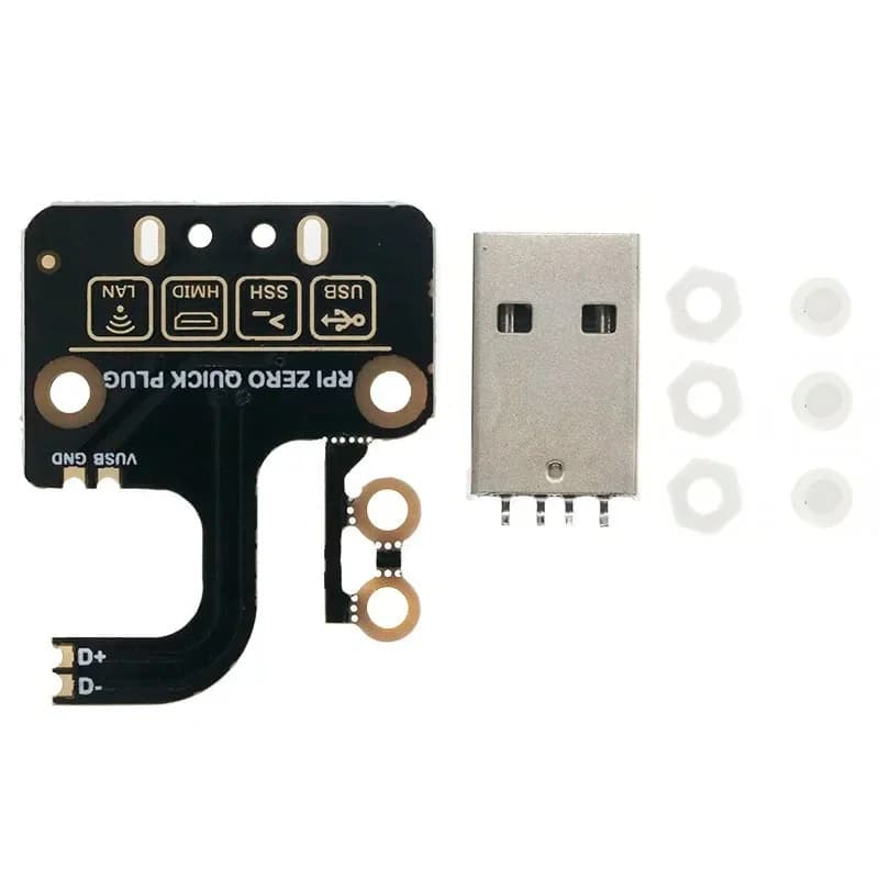 USB Adapter Board For Raspberry Pi Zero Zero W Zero WH USB Expansion Board USB Type-A Connector