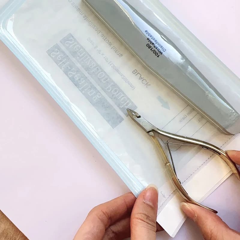 100 pz Odontoiatria Carta di Grado Medico Autosigillante Sacchetti di Sterilizzazione Borse Dentale Odontologia Strumenti Del Tatuaggio Unghie Artistiche Acces