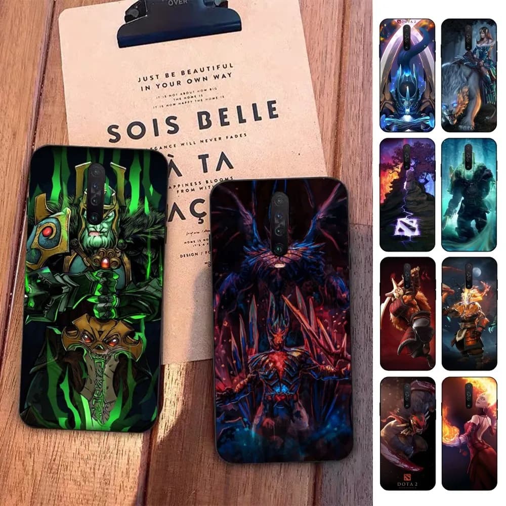 Gioco caldo D-Dota 2 Cassa Del Telefono Per Redmi 5 6 7 8 9 10 Plus Pro 6 7 8 9 A GO K20 K30 K40 Pro Plus F3 Fundas