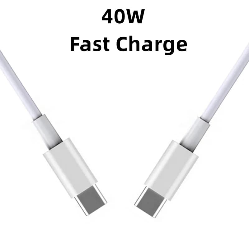 Cavo PD a ricarica rapida USB-C da 0,25 m 1 m 1,5 m 2 m 3 m 40 W per Apple iPhone 15 16 Pro Max 17 Air iPad 10 HUAWEI SAMSUNG Tipo C a C Line