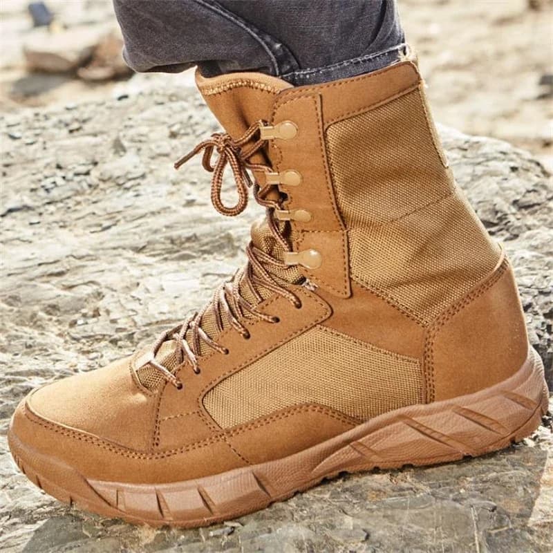 Scarpe Tattiche Militari da Uomo, Scarpe Sportive da Trekking, Sneakers Outdoor, Stivali da Combattimento Desert, Scarpe Antinfortunistiche da Lavoro, Botas Hombre