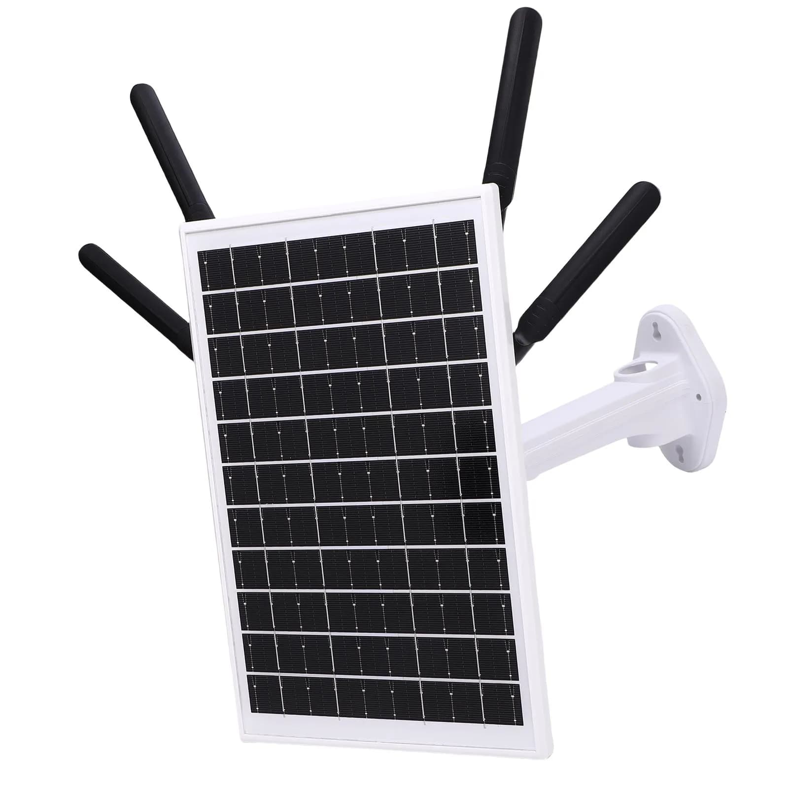 Solar Powered 4G LTE Modem Router 18000 MAh Battery ASR Main Chip IP66 Water Proof 300Mbps Solar Wifi Repeater for Camping RVs