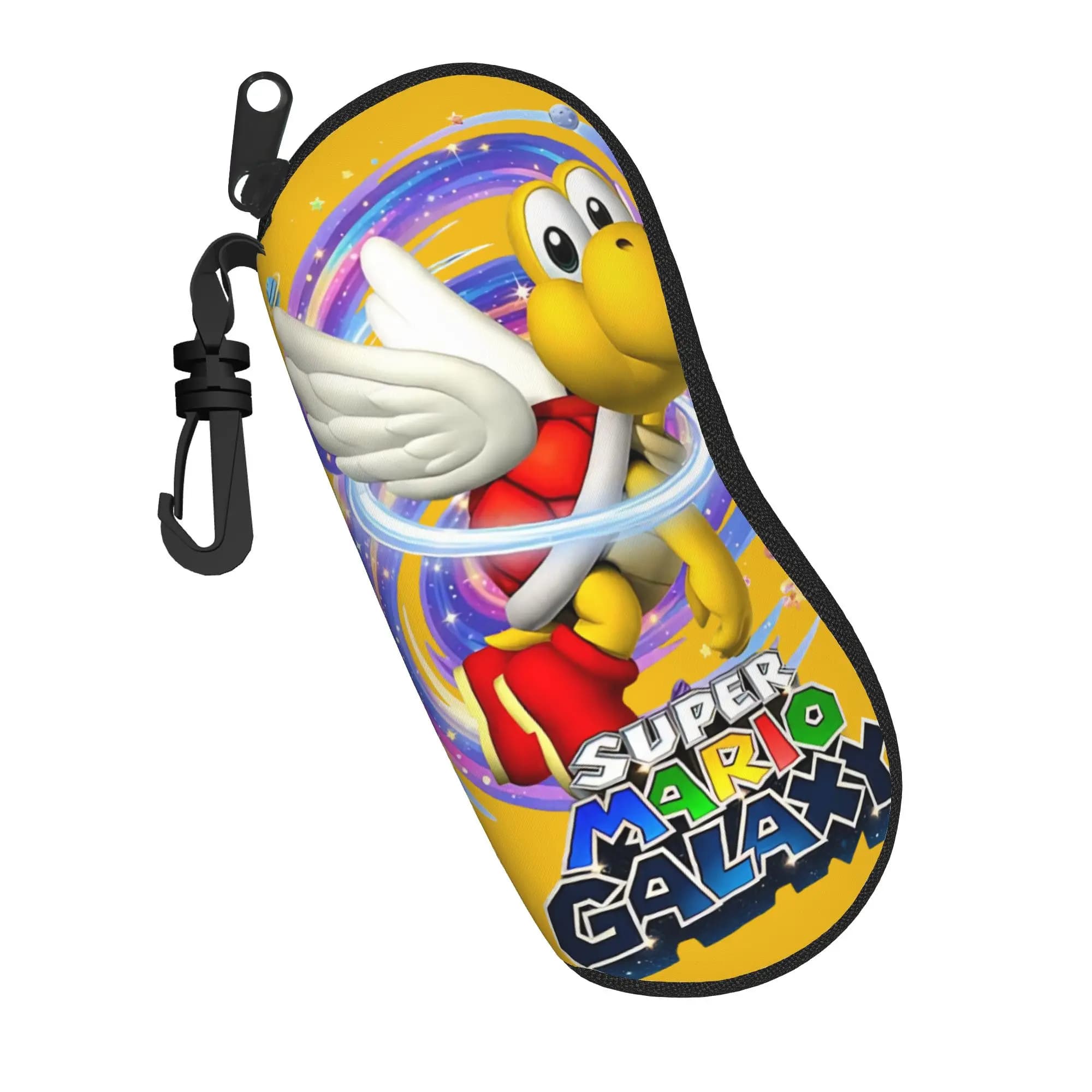 Galaxy Movie Marios Para Koopa Custodia per occhiali Scatola protettiva unisex Scatola porta occhiali da sole Custodia per contatti oculari