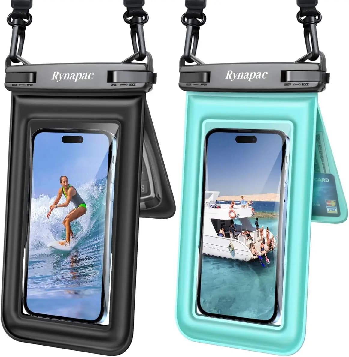 Waterproof Phone Case (Confection 2), IPX8 Double Case with iPhone, Galaxy, Pixel