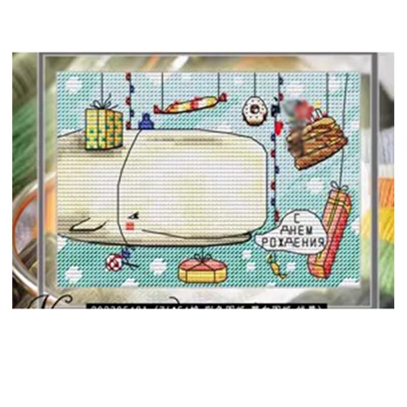 10407 kit punto croce punto croce kit completo punto croce ago arti e mestieri set per ricamo e cucito a maglia