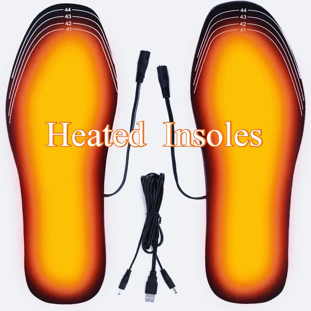 Solette heated USB Scarpa Electric foot heating Pad Warmfoot Socket Winter Winter outdoor sports Sock heater Winter hot