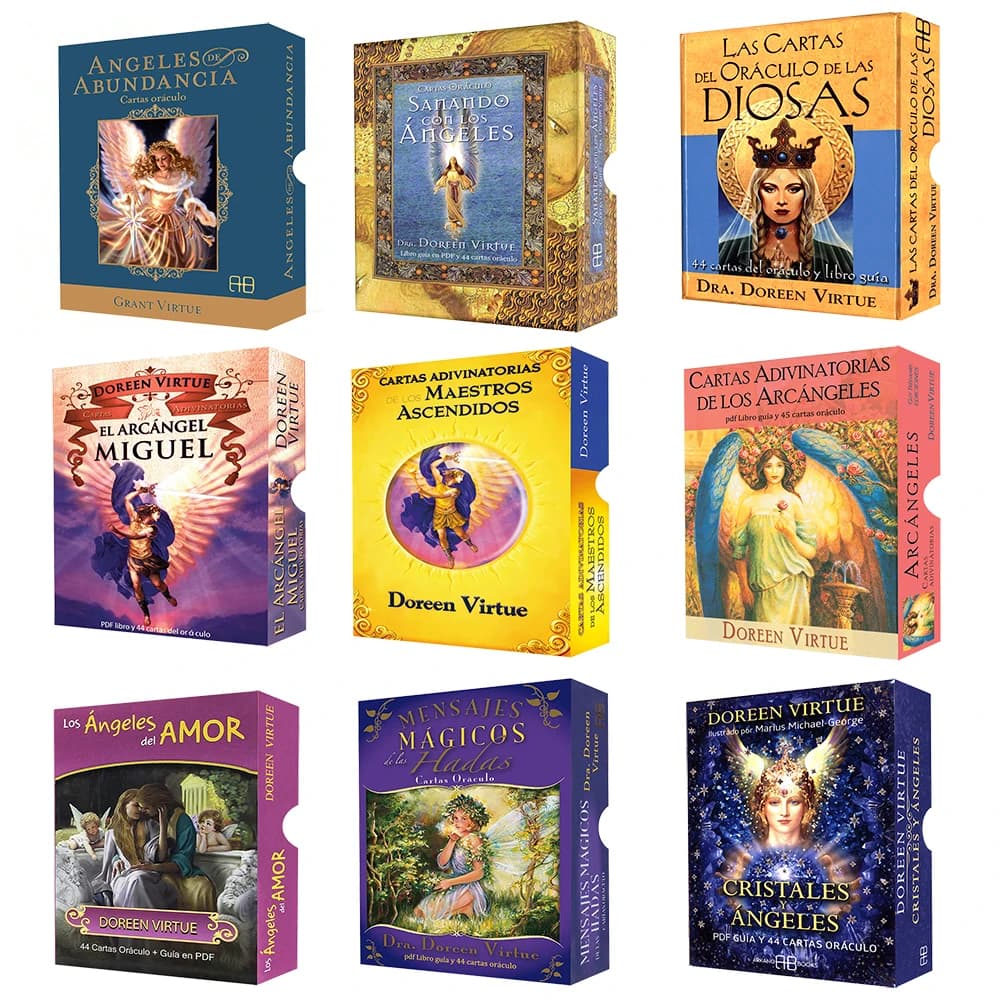 Doreen virtub Angel Series Oracle Cards Angel Dreams Oracle Cards tarocchi per principianti con guida PDF