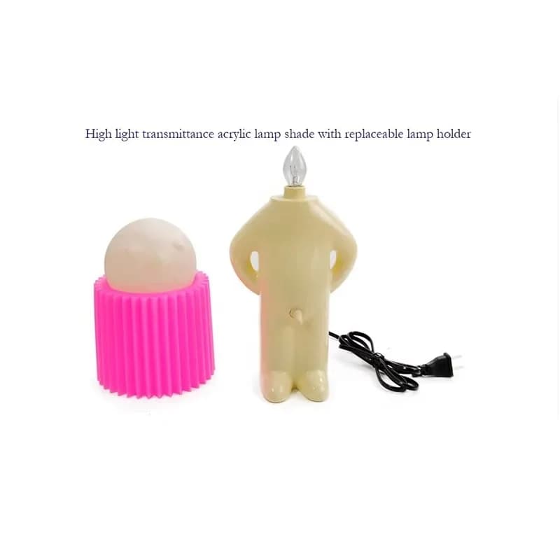Little Shy Creative Mr. P Shy Boy Desk Naughty Boy Funny Night Lamp