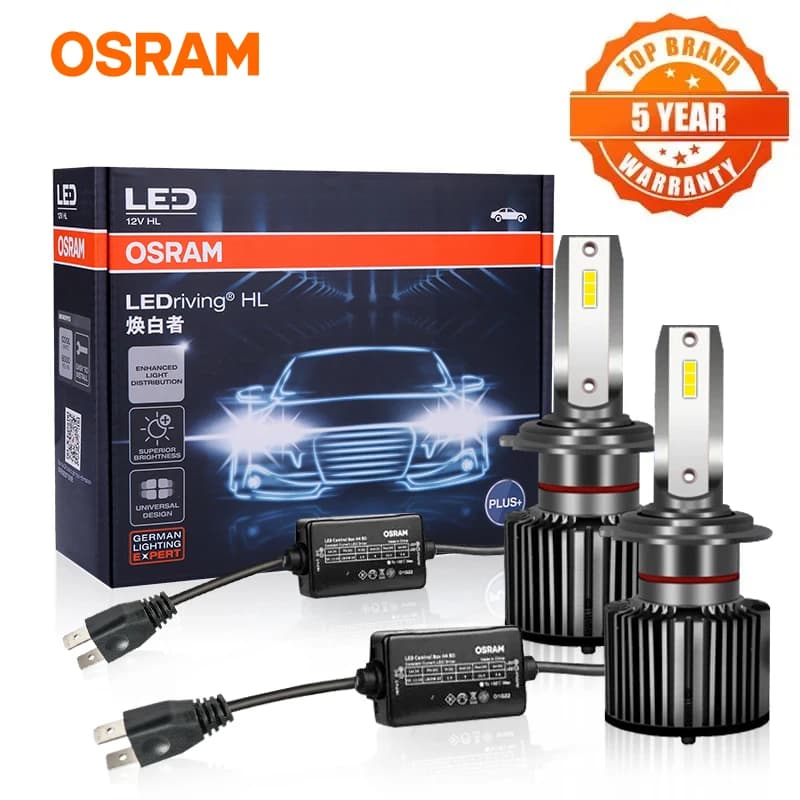 OSRAM Mini Canbus H4 H7 H1 LED Faro per auto 50W 6000K Lampade per auto 9005 HB3 9006 HB4 H8 H9 H11 Fendinebbia Lampadine automatiche Classic 3.0